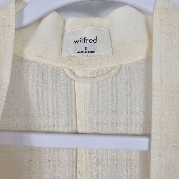 Aritzia Wilfred Kimono Style Jacket in Beige Size Small - Picture 2 of 9